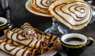 Рецепта на деня: Палачинки "зебра"