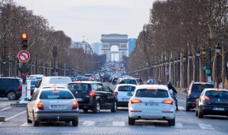 Огромен трафик в Париж