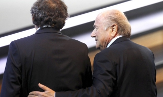 Блатер и Платини аут от футбола за 8 години