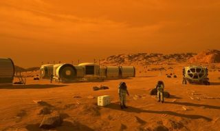 Биогоривата на Марс ще бъдат създадени от земни микроби и водорасли