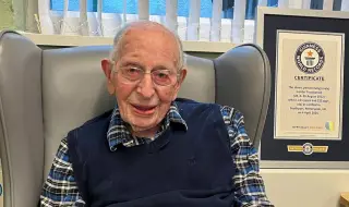 111-годишен британец стана най-възрастният мъж в света (ВИДЕО)