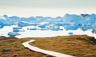 Гренландия невинаги е била покрита с лед
