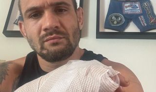 MMA боец скъса сухожилие, докато чистел тоалетната си (СНИМКИ)