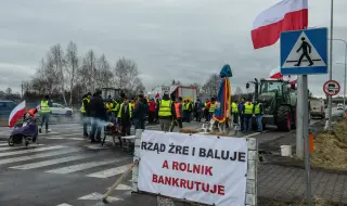 Блокирани са 5 ГКПП от полските фермери на границата с Украйна