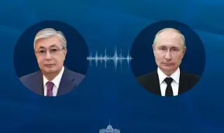 Токаев и Путин проведоха телефонен разговор