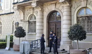 Акция на полицията в сградата на Община Пловдив - 1