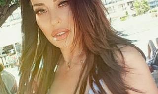 Ивана показа слънчева целувка на... (СНИМКА)