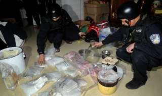 Над 3 тона наркотици иззеха властите в Китай
