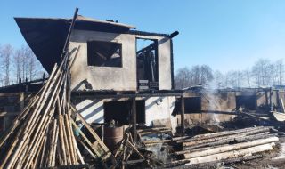 Мъж загина при пожар във ферма край Добринище