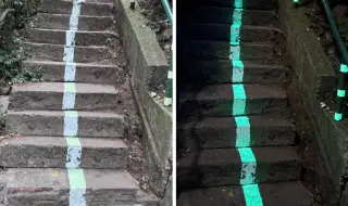 В район “Слатина” тестват нова светеща боя за маркировка, разработена от български предприемач СНИМКИ