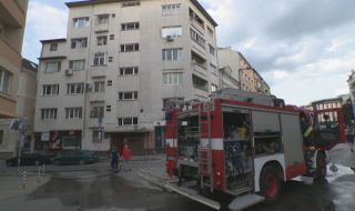Евакуация на блок заради пожар в София