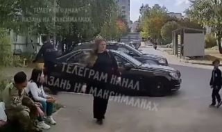 Типичен ден в Русия: пиян войник взриви граната пред ученици