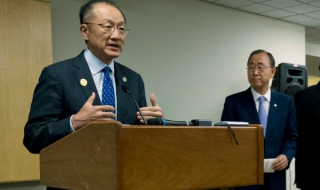 Бан Ки Мун и Ирина Бокова в Москва за 9-ти май