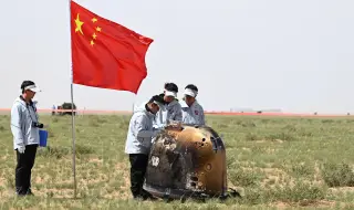 Китайският луноход донесе проби от обратната страна на Луната (ВИДЕО)