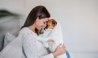 Кучетата са по-чувствителни към думите на жените 