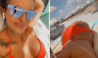 Мария показа секси дупе и ... (СНИМКИ)