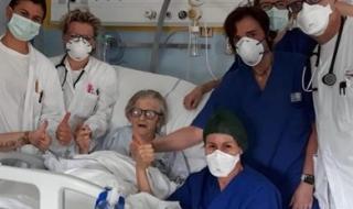 Баба Алма на 95 години оздравя от коронавируса