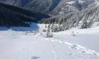 Avalanche danger in the mountains 