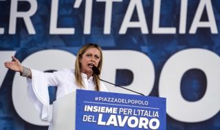 Премиерът на Италия Джорджа Мелони отпразнува 10 години от създаването на партията си 