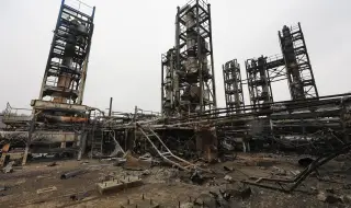 Украински дрон предизвика пожар в промишлено предприятие в Новошахтинск