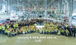 Tesla се похвали с 5 милиона произведени автомобила