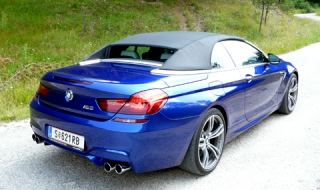 Тест на BMW M6 Convertible F12 (560 hp)