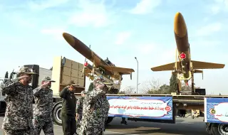 Иран представи дронове, въоръжени с ракети въздух-въздух