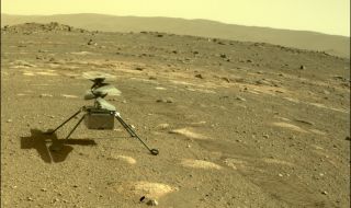 Хеликоптерът "Инджинюити" вече е на повърхността на Марс (СНИМКА)