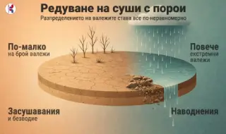 Защо България редува суши и наводнения?