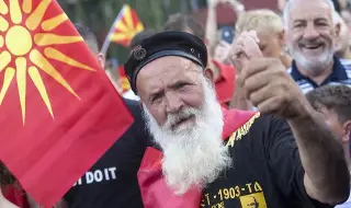 Християн Мицкоски: Ще направим всичко, за да влезем в ЕС, но не и като "модерни" македонци