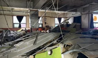Ceiling collapses at supermarket in Daegu, 38 injured