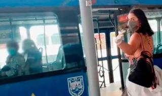 Порнозвезда се отдаде на разврат в автобус, но... (СНИМКИ)