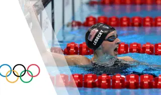 Кейти Ледецки взе златото в плуването на 1500 метра свободен стил с нов олимпийски рекорд