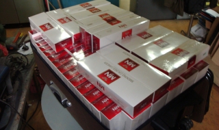 1000 кутии цигари в румънски автобус