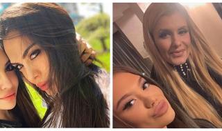 Лияна и Анелия си направиха селфита с красивите си дъщери