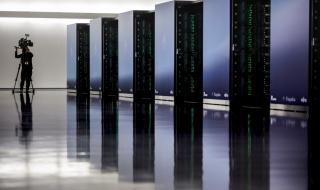 Символична първа копка на сградата на българския суперкомпютър