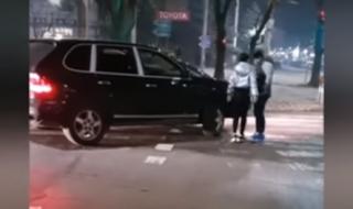 Мутреса удря шамари на друг шофьор в Русе, псува каруцарски (ВИДЕО)