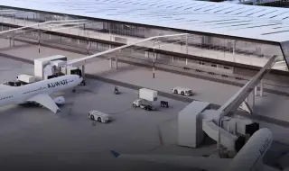 Ирански дронове удариха международното летище в Кувейт