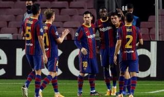 Директорите и футболистите на Барселона се помириха преди Класикото