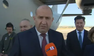 Радев и водената от него делегация пристигнаха в Гърция за тленните останки на цар Самуил