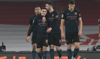 Манчестър Сити разби Арсенал - положението при "артилеристите" става все по-кошмарно