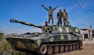 Турция трупа бойна мощ в сирийски град