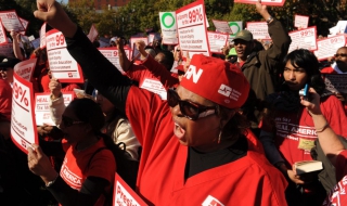 Медицински сестри в САЩ на протест