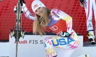 Красивата Вон се завърна с успех