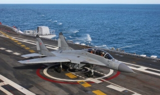 Руски МиГ-29К се разби в Средиземно море