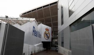 Пожар избухна на стадиона на Реал Мадрид (ВИДЕО)