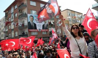 Лов на избиратели в Истанбул