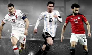 ФИФА избира „Футболист на годината“ измежду Левандовски, Меси и Салах