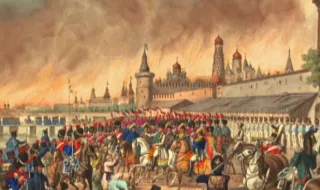 Преди 214 г. армията на Наполеон влиза в Кремъл