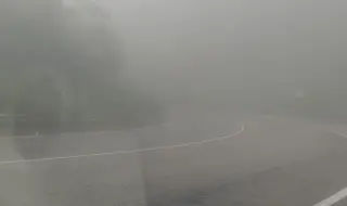 Гъста мъгла на прохода Петрохан